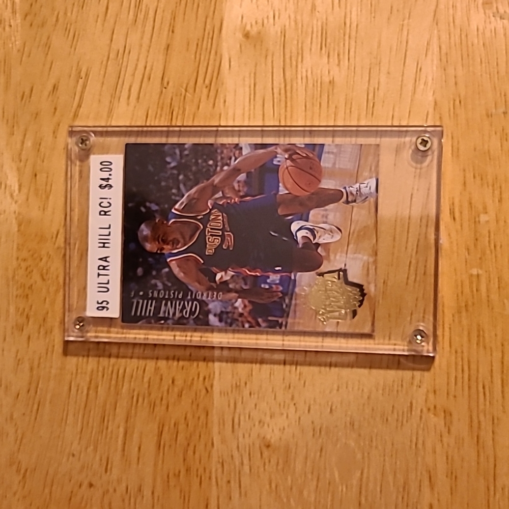 Grant Hill Rookie Card Fleer Ultra 94-95 7 Times All-star